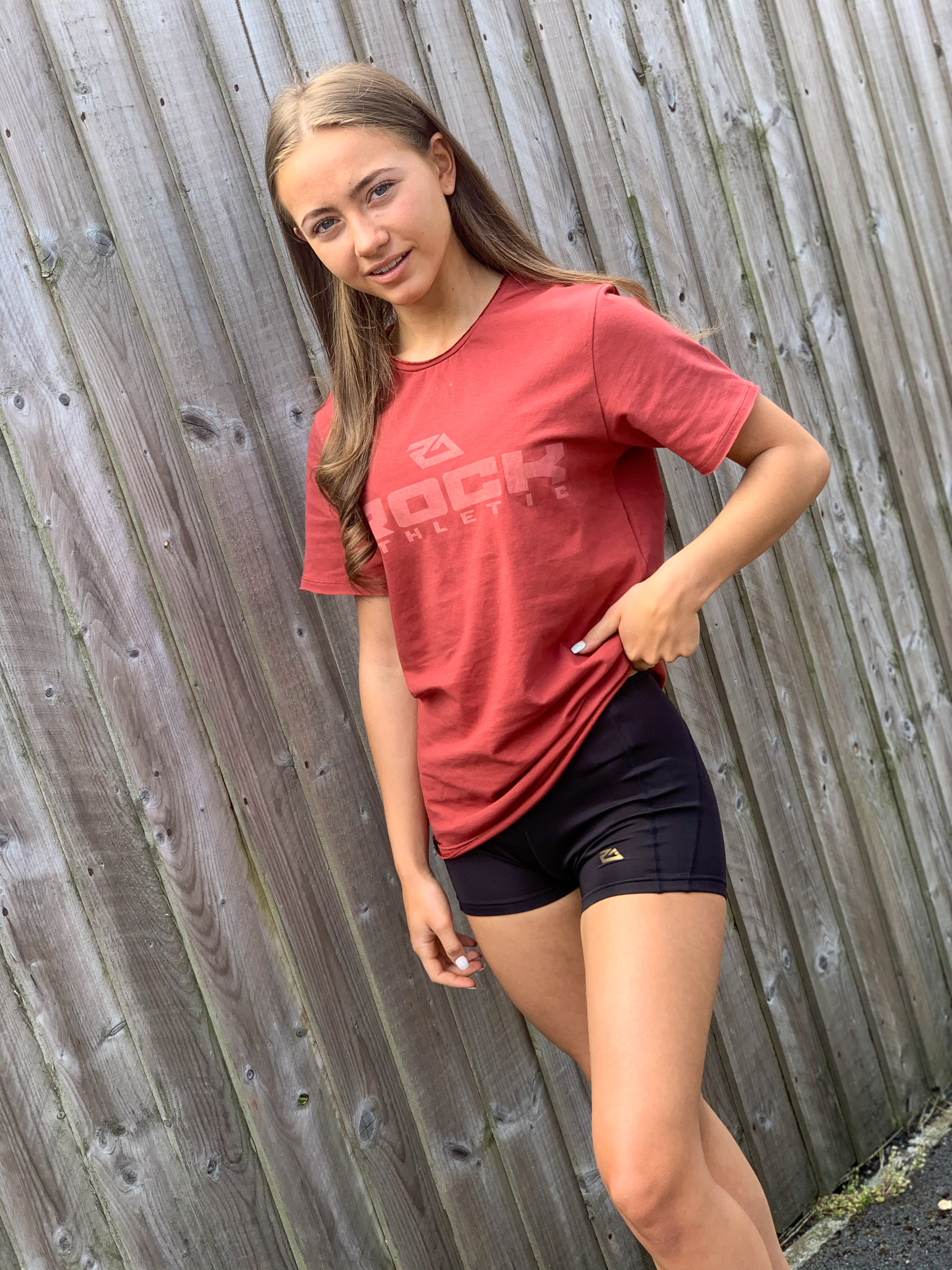 DSTRESS T SHIRT - CLAY RED