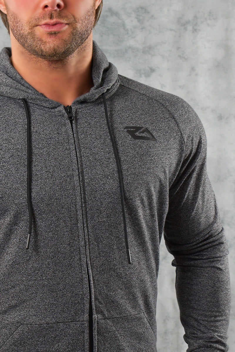 COMFORT TECH HOODIE -GREY MARL