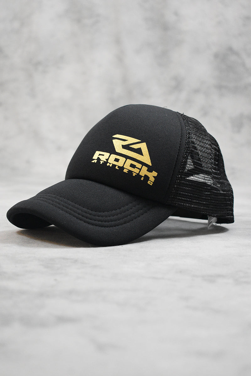 ROCK TRUCKER CAP - BLACK GOLD