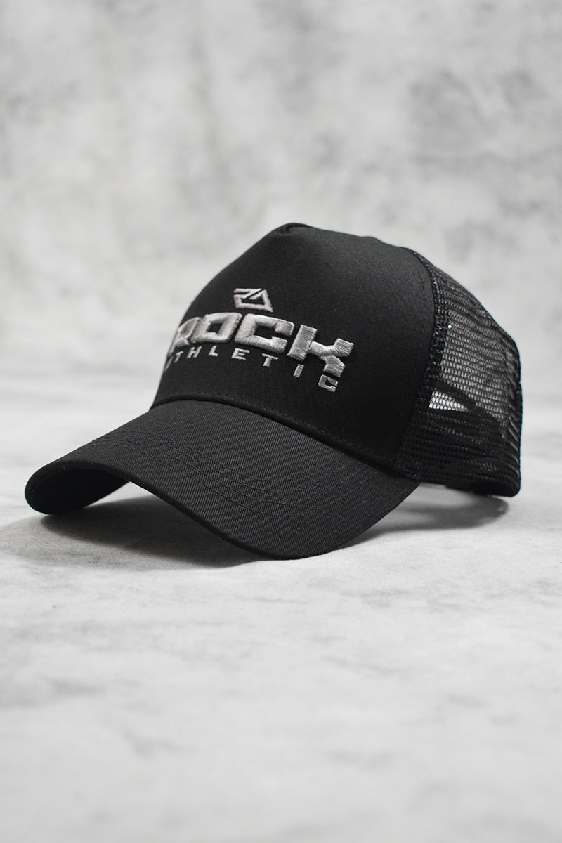 CORE MESH TRUCKERS CAP - BLACK GREY