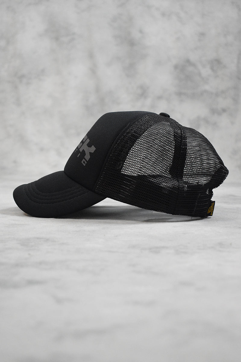 ROCK TRUCKER CAP - BLACK