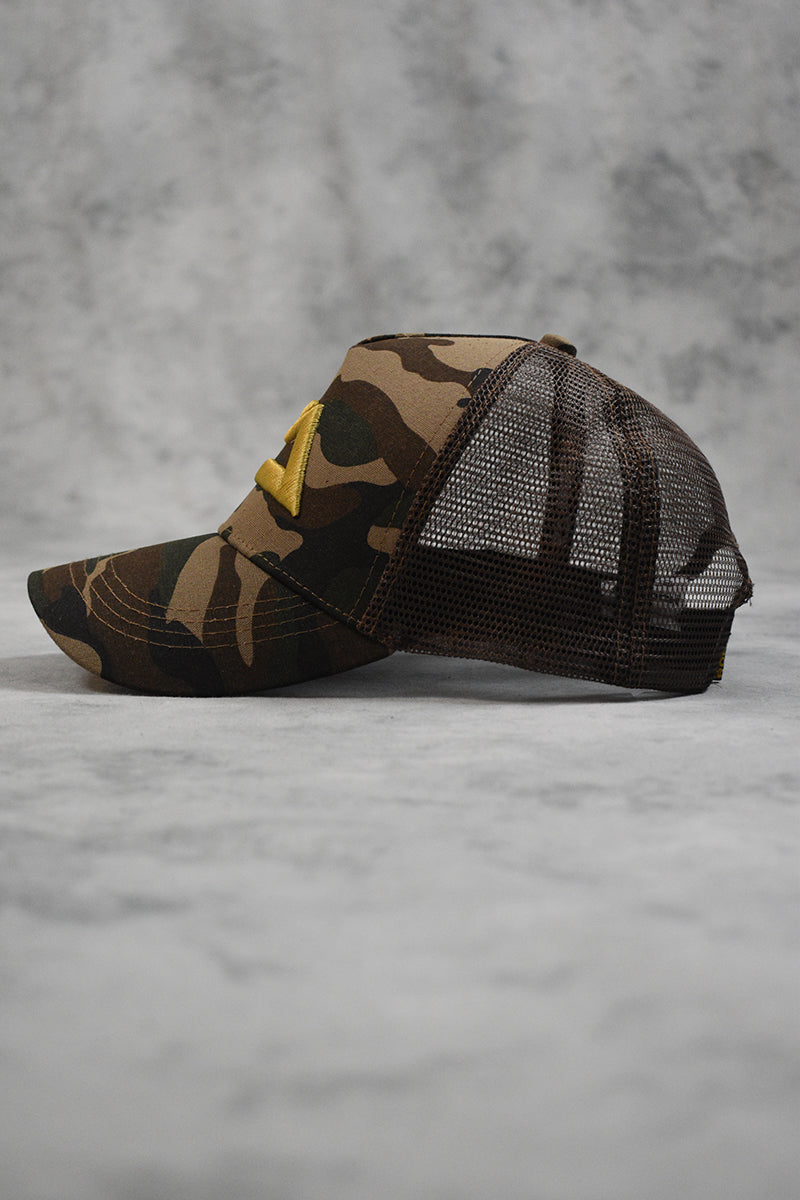 ROCK CAMMO CAP - CAMMO GOLD