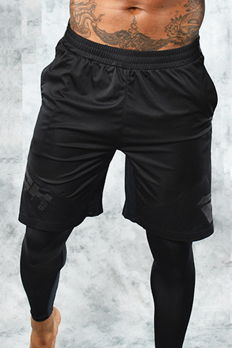 AGGRESSOR SHORTS - BLACK