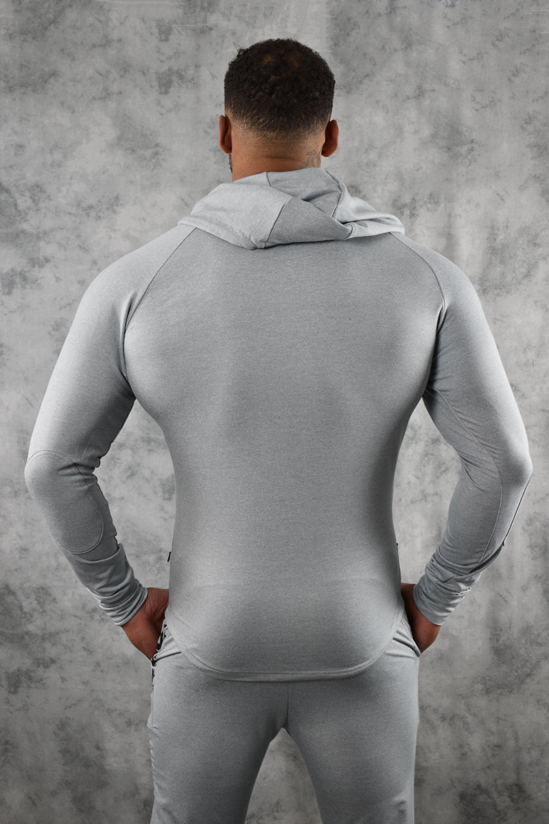 COMFORT TECH HOODIE -LIGHT GREY