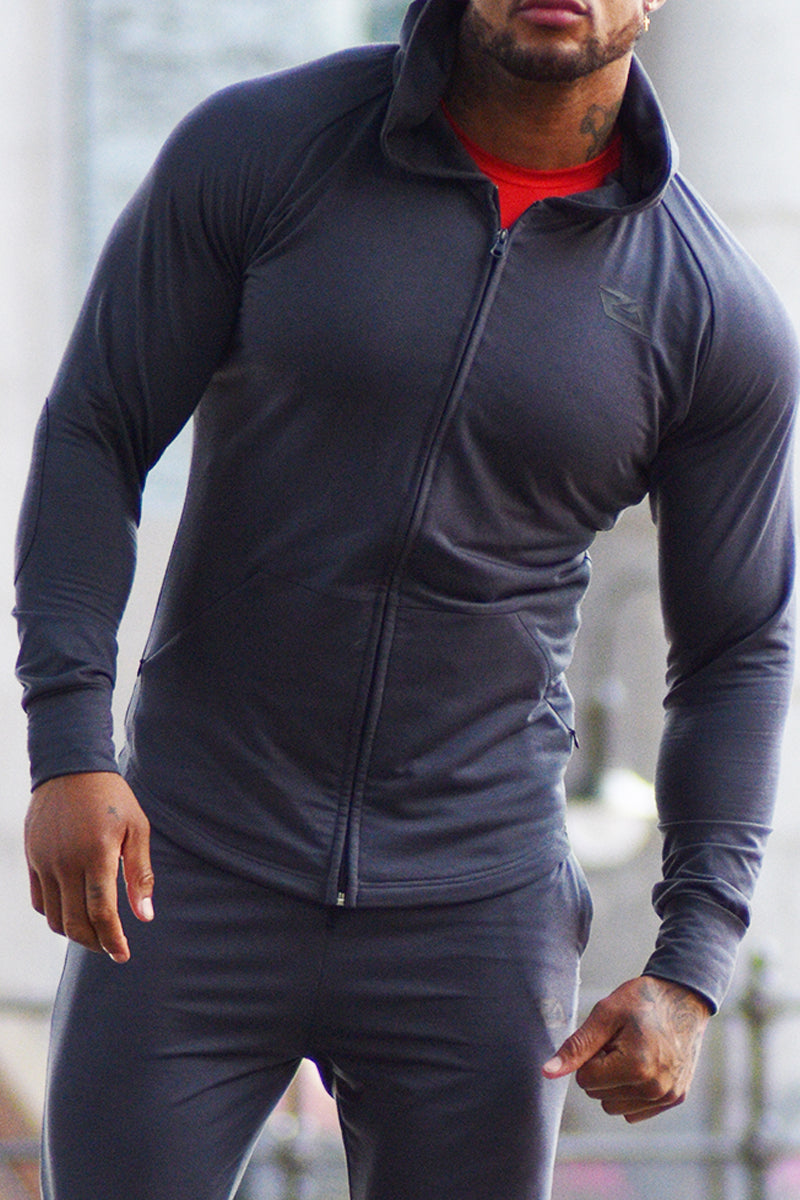 COMFORT TECH HOODIE -SLATE GREY