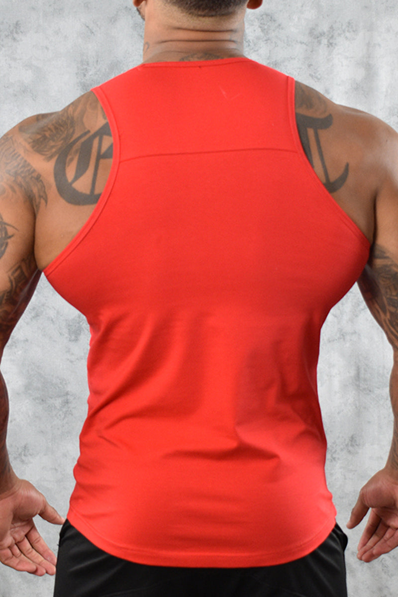 COOL COTTON VEST - RED