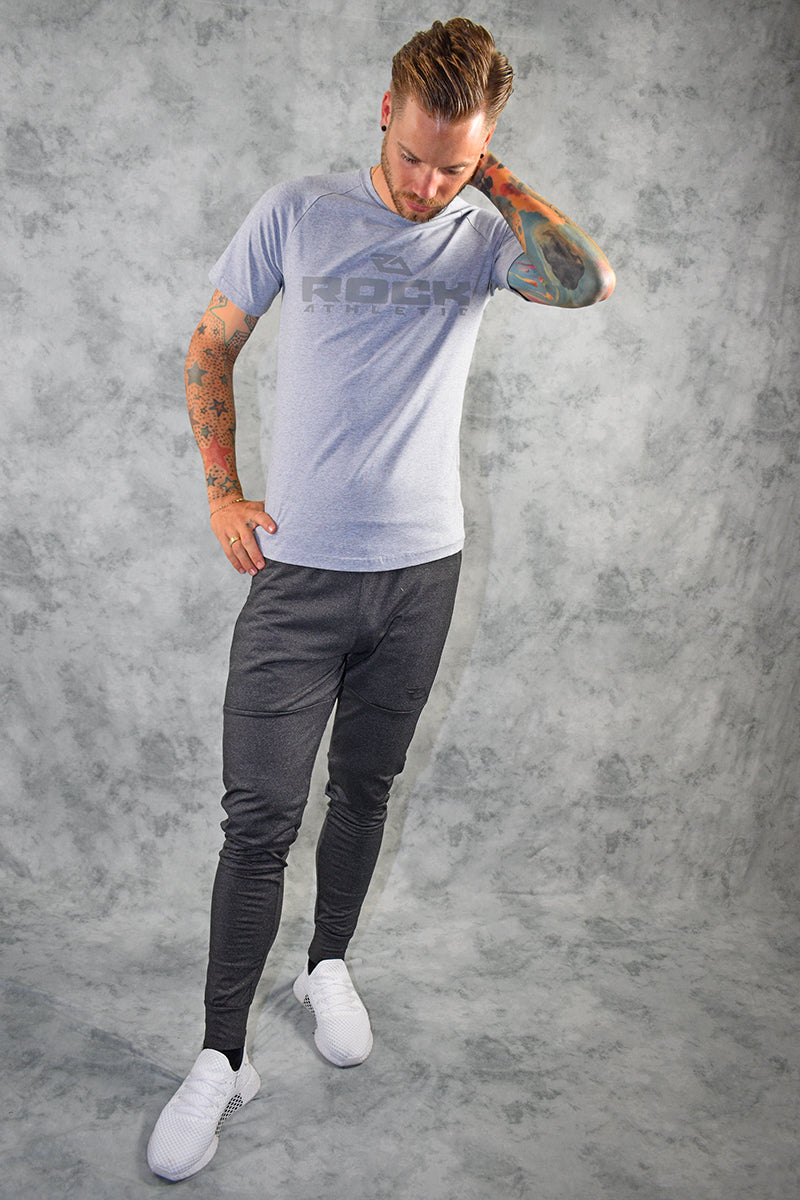 ELITE JOGGERS - DARK GREY MARL