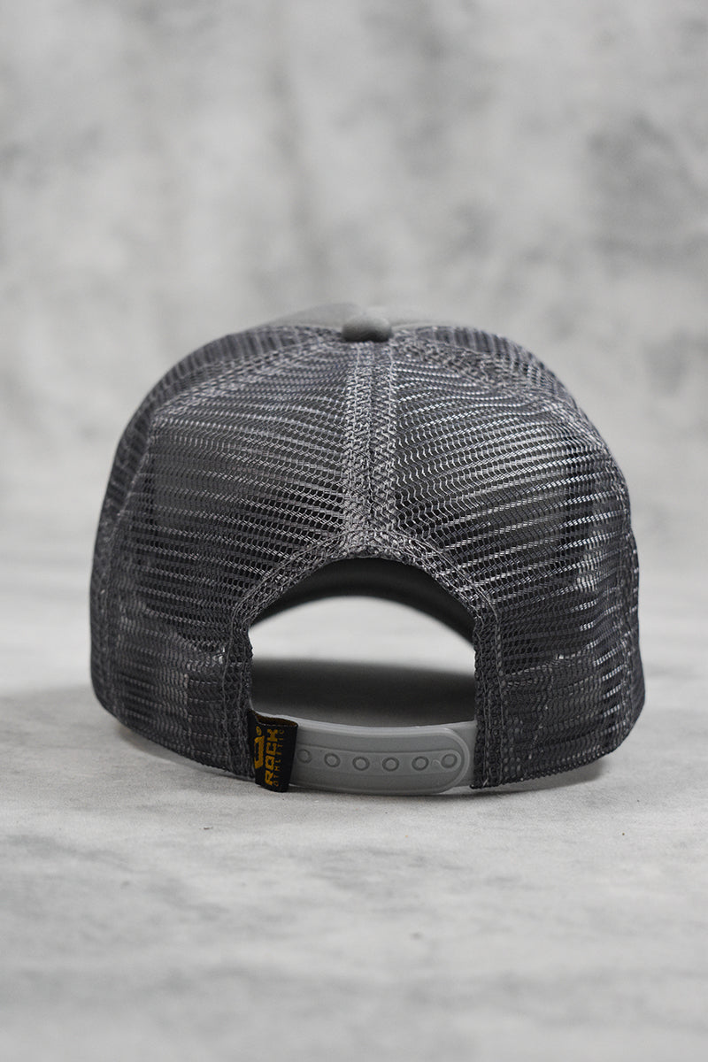 ROCK TRUCKER CAP - GREY