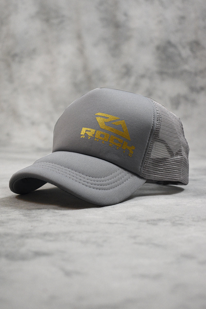 ROCK TRUCKER CAP - GREY GOLD