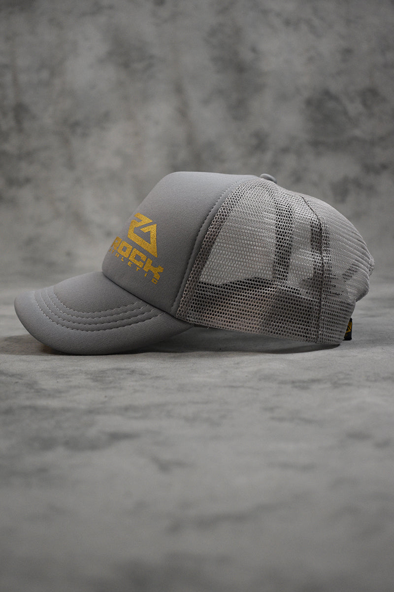 ROCK TRUCKER CAP - GREY GOLD