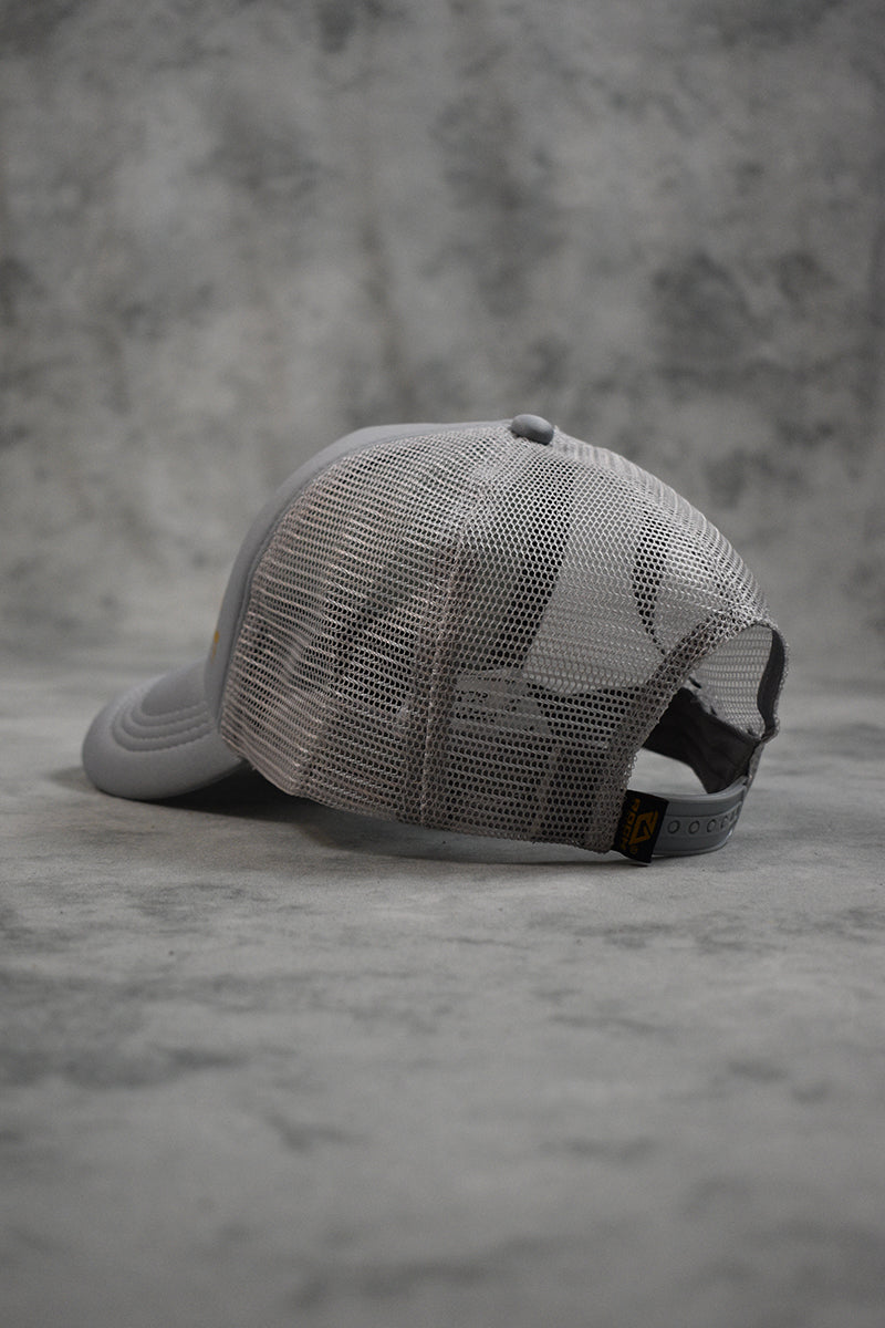 ROCK TRUCKER CAP - GREY GOLD