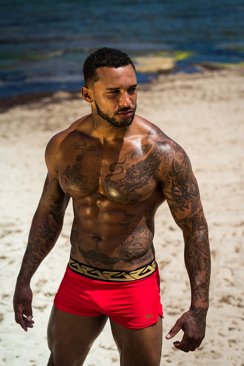 POSEUR SHORTS - RED