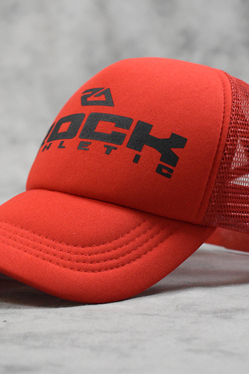 ROCK TRUCKER CAP - RED