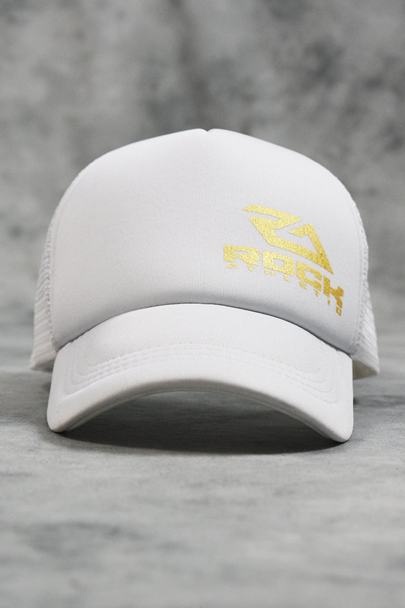 ROCK TRUCKER CAP - WHITE