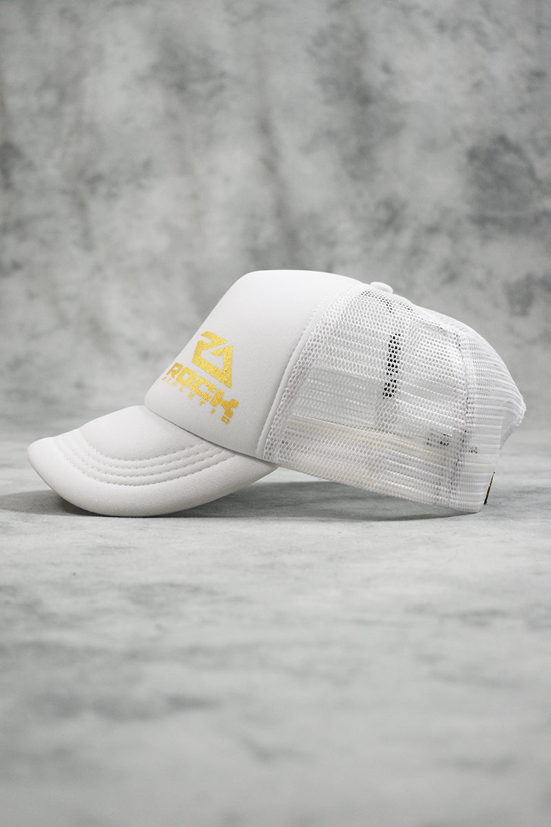 ROCK TRUCKER CAP - WHITE