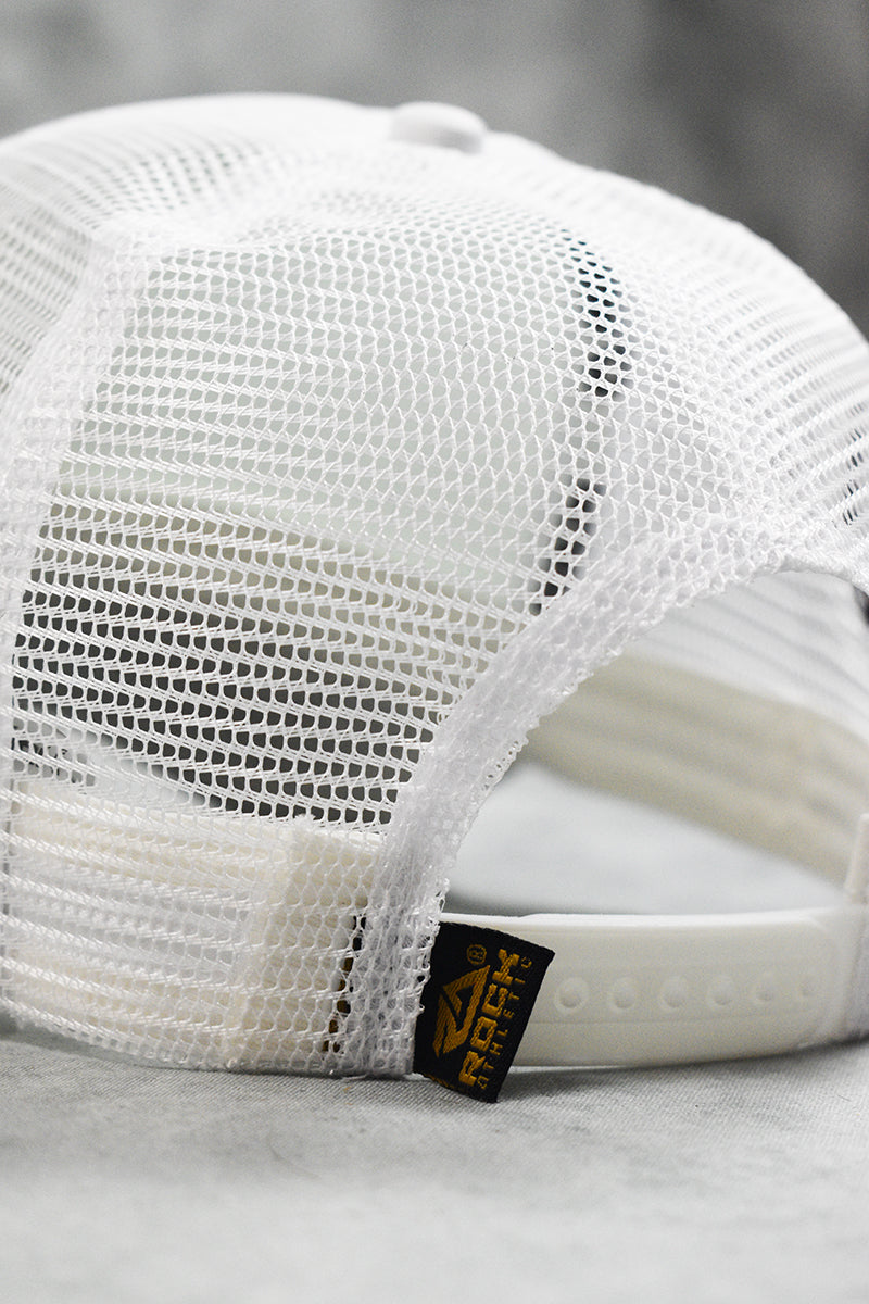 ROCK TRUCKER CAP - WHITE