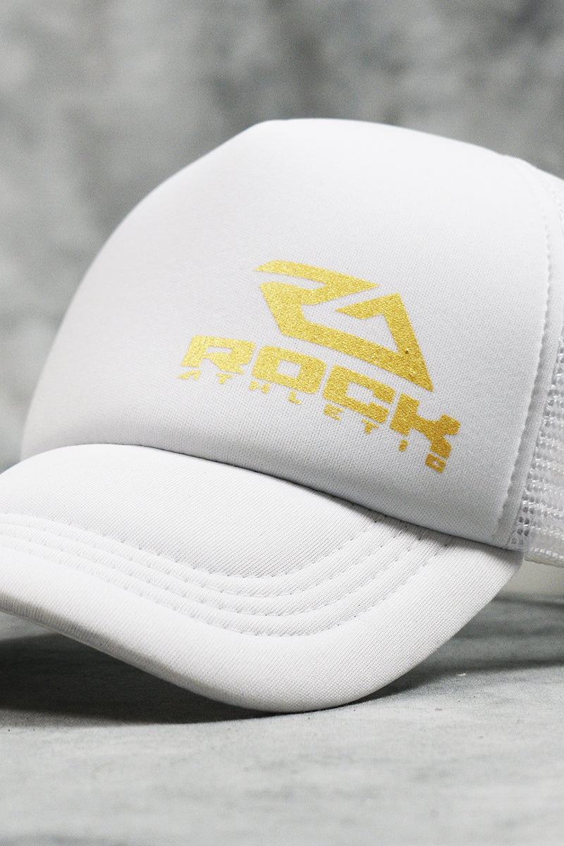 ROCK TRUCKER CAP - WHITE