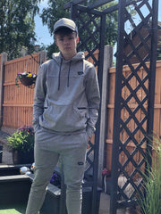 ELITE  JOGGERS - LIGHT GREY MARL