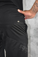 COOL COTTON SLEEVELESS T SHIRT - BLACK