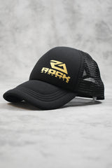 ROCK TRUCKER CAP - BLACK GOLD