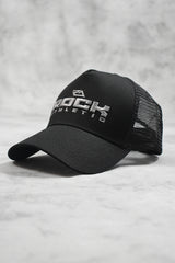 CORE MESH TRUCKERS CAP - BLACK GREY