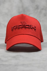CORE MESH TRUCKERS CAP - RED