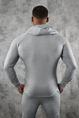 COMFORT TECH HOODIE -LIGHT GREY