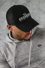 CORE MESH TRUCKERS CAP - BLACK GREY