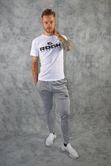 ELITE  JOGGERS - LIGHT GREY MARL