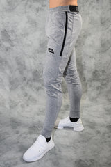 ELITE  JOGGERS - LIGHT GREY MARL