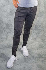 ELITE  JOGGERS - DARK GREY MARL