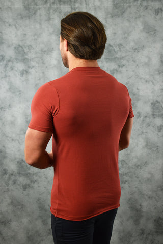 DSTRESS T SHIRT - CLAY RED