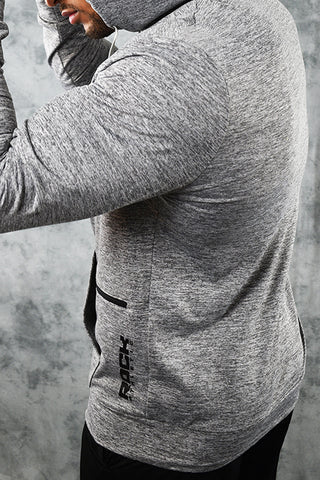 ELITE  HOODIE - LIGHT GREY