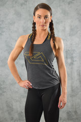 STRAP TANK - GREY
