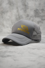 ROCK TRUCKER CAP - GREY GOLD