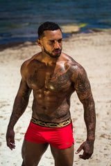 POSEUR SHORTS - RED