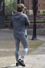 ELITE  JOGGERS - LIGHT GREY MARL