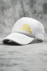 ROCK TRUCKER CAP - WHITE